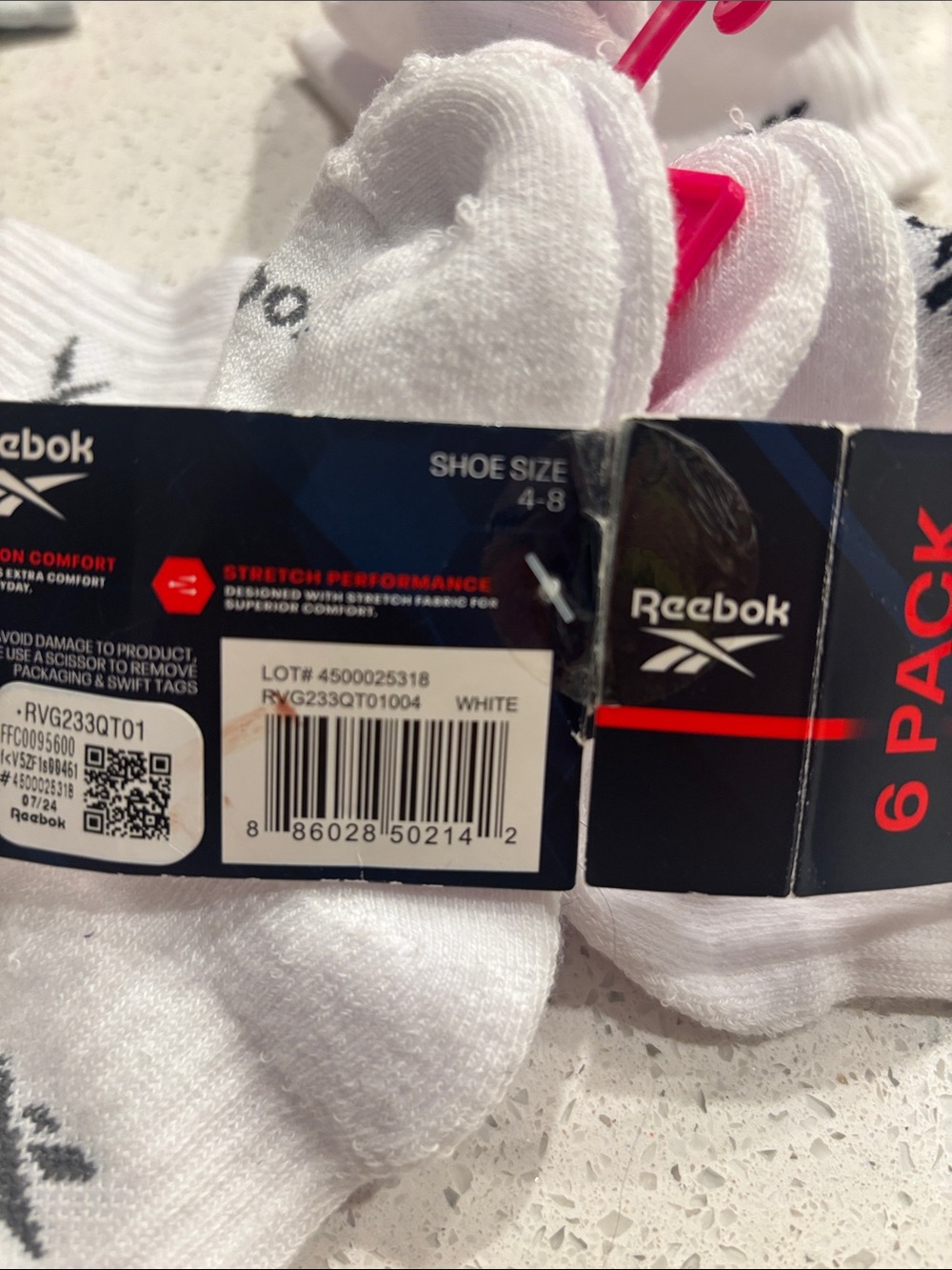 Opened Reebok Girls socks - Picture 9 of 10